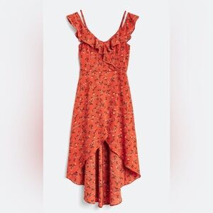 The General Good burnt orange maxi dress.  Size large petite.